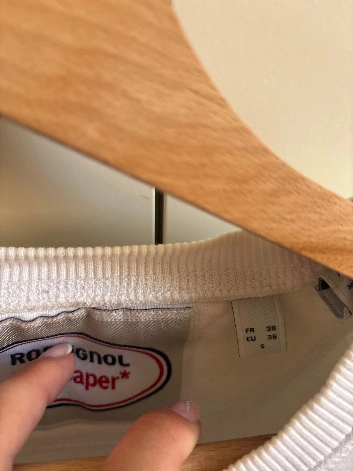 Suéter branco Rossignol tamanho 38 – photo 8